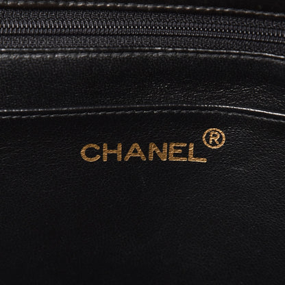 Chanel Lambskin Quilted Jumbo Single Flap Black 6 of 9