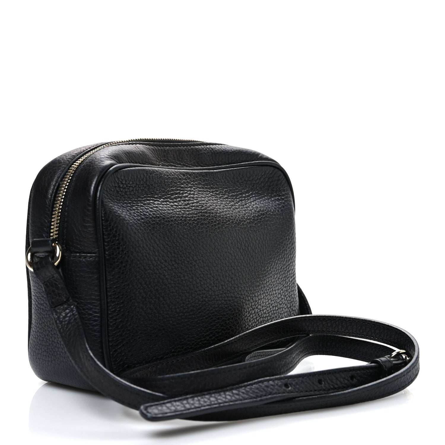 Gucci Pebbled Calfskin Small Soho Disco Bag Black 3 of 10