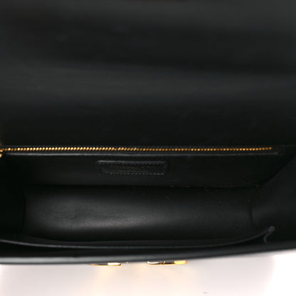 Christian Dior Smooth Calfskin 30 Montaigne Flap Bag Black 5 of 9