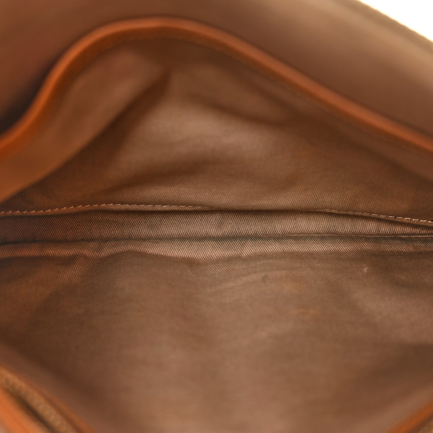 MCM Visetos Medium Crossbody Pouch Cognac 5 of 15