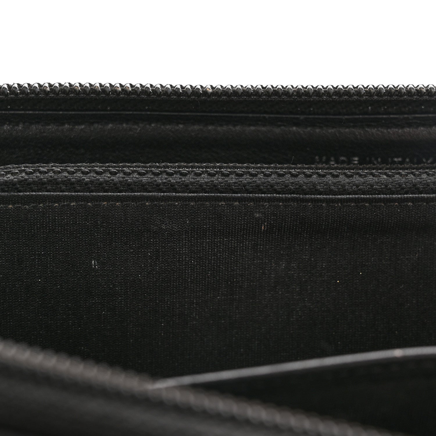 Chanel Caviar Large Timeless CC Zip Around Wallet Black 12 of 24