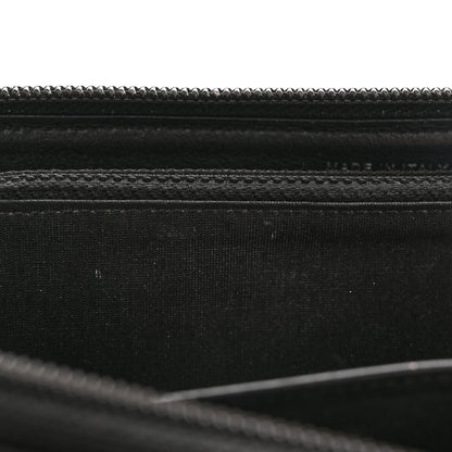 Chanel Caviar Large Timeless CC Zip Around Wallet Black 12 of 24