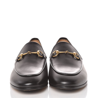 Gucci Calfskin Womens Jordaan Loafers 39 Black 2 of 9
