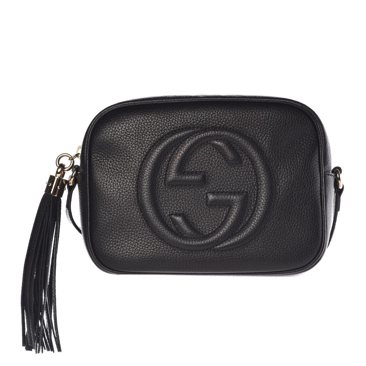 Gucci Pebbled Calfskin Small Soho Disco Bag Black 1 of 7