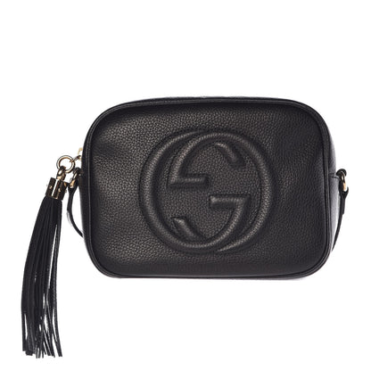 Gucci Pebbled Calfskin Small Soho Disco Bag Black 1 of 7