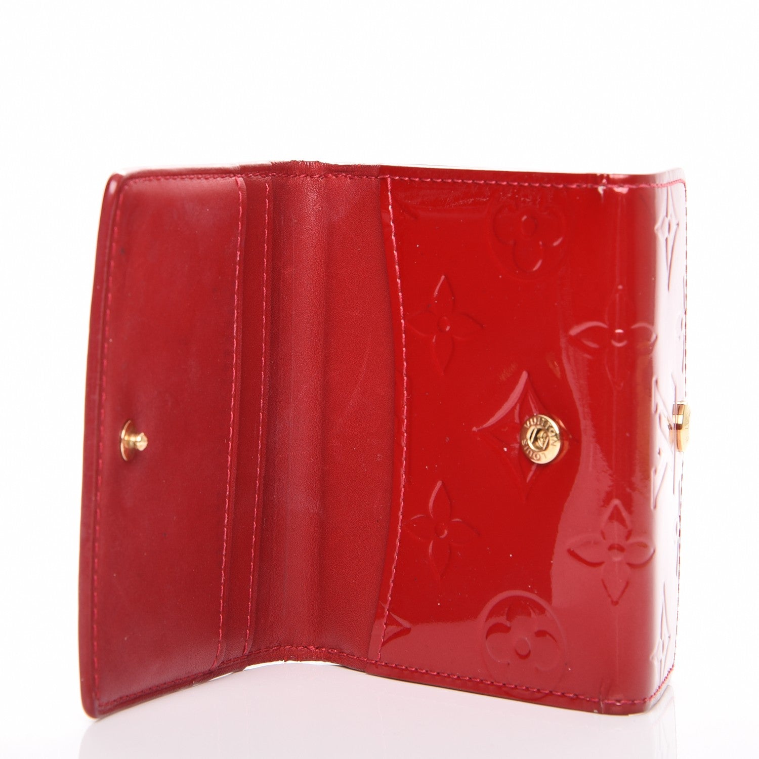 Louis Vuitton Vernis Ludlow Wallet Pomme D'Amour 6 of 10