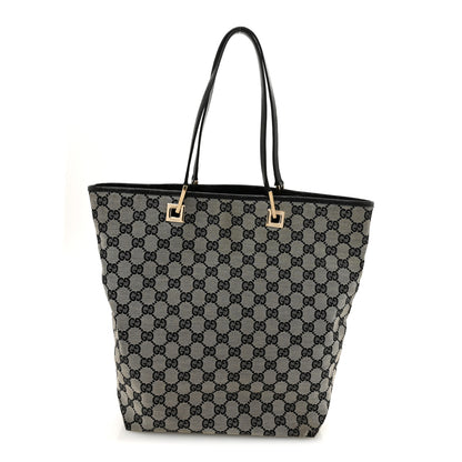 Gucci Monogram Large Bucket Tote Black 1 of 13