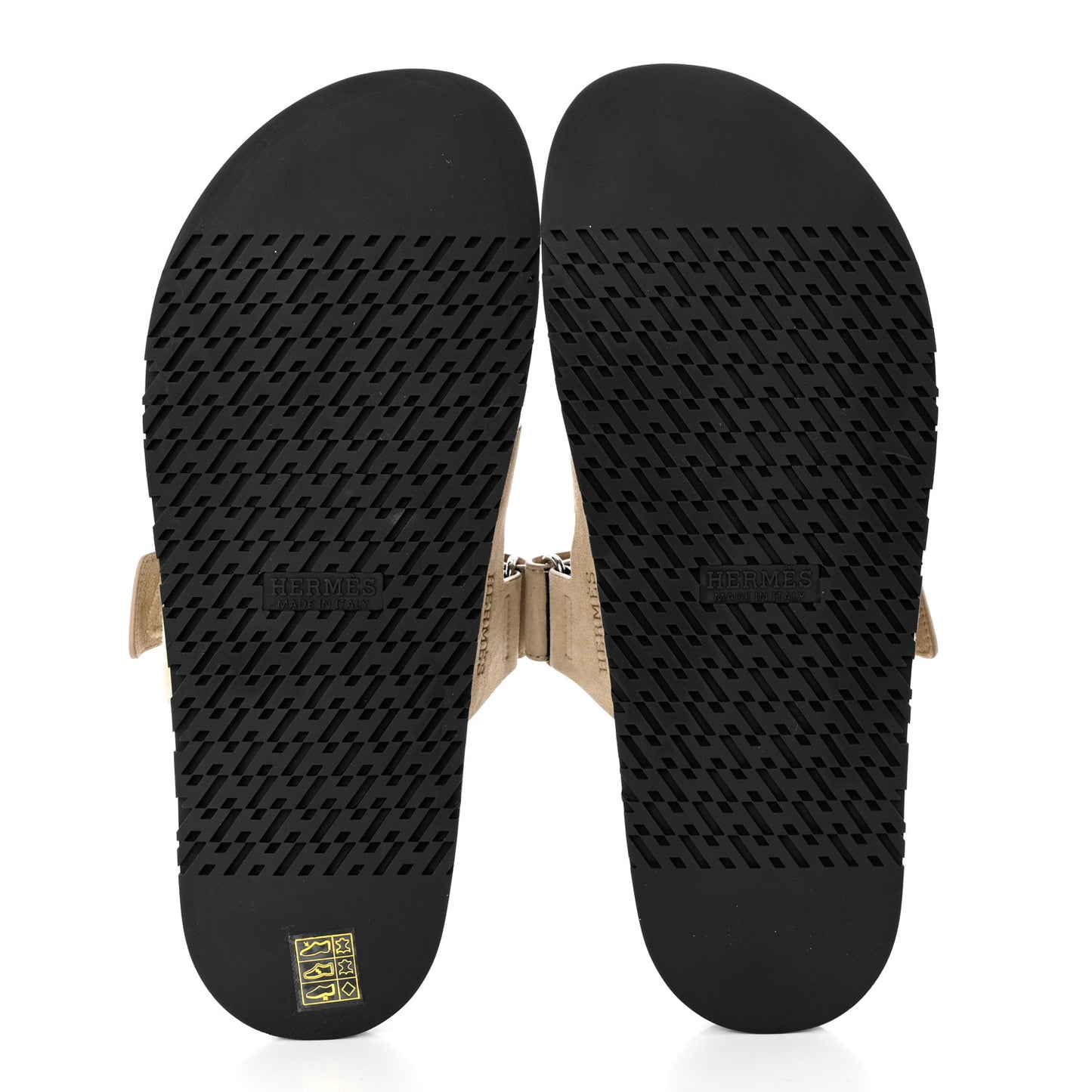 Suede Goatskin Mens Chypre Sandals 44 Beige Argile