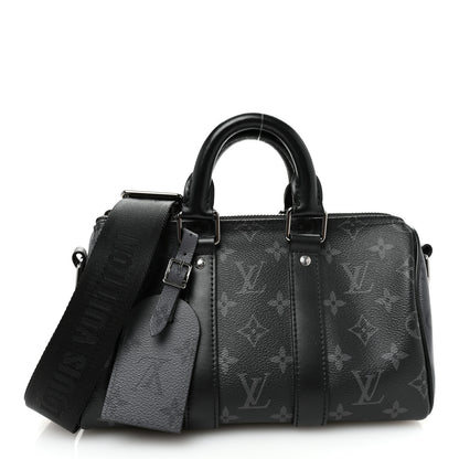 Louis Vuitton Reverse Monogram Eclipse Keepall Bandouliere 25 1 of 9