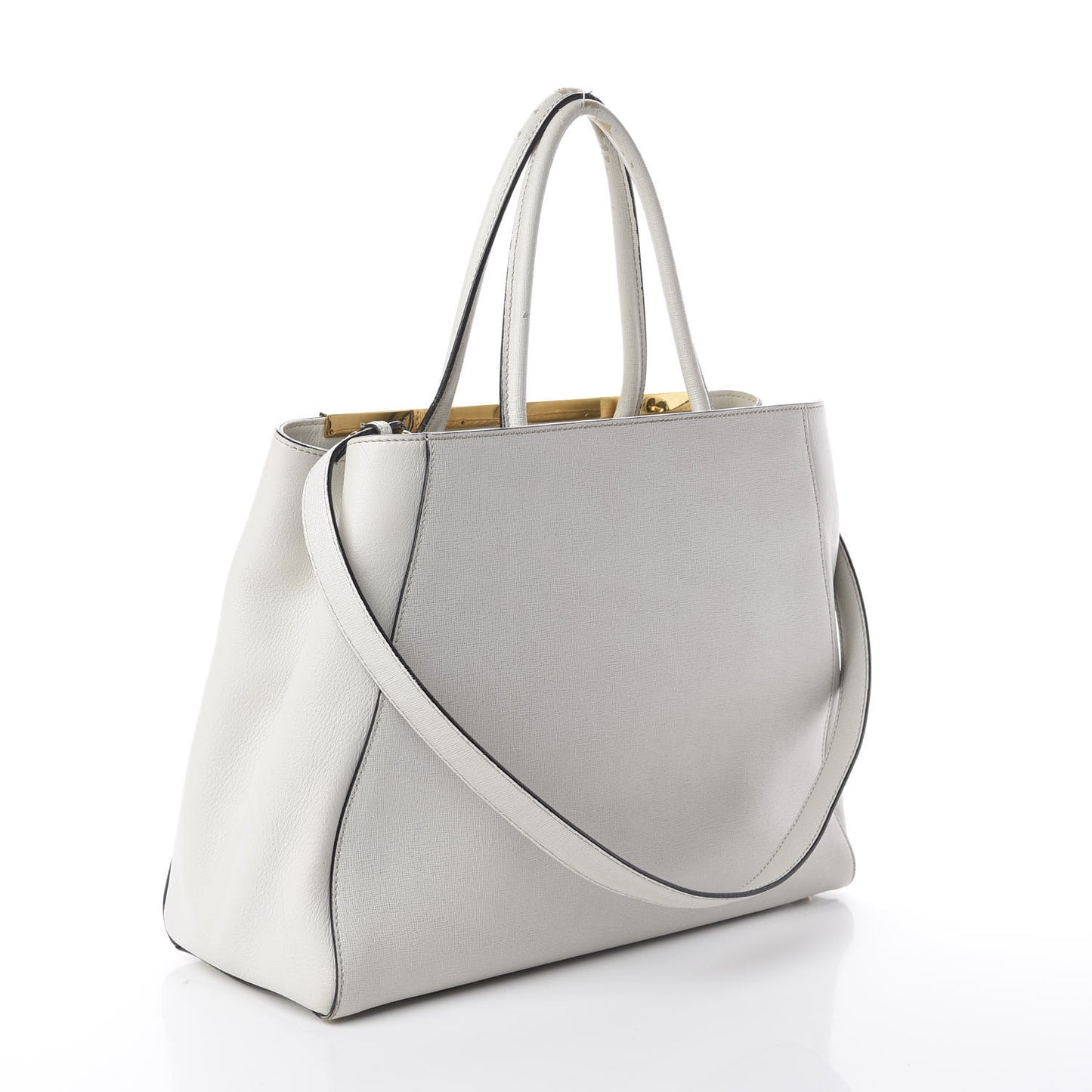 Vitello Elite Regular 2Jours Tote Latte