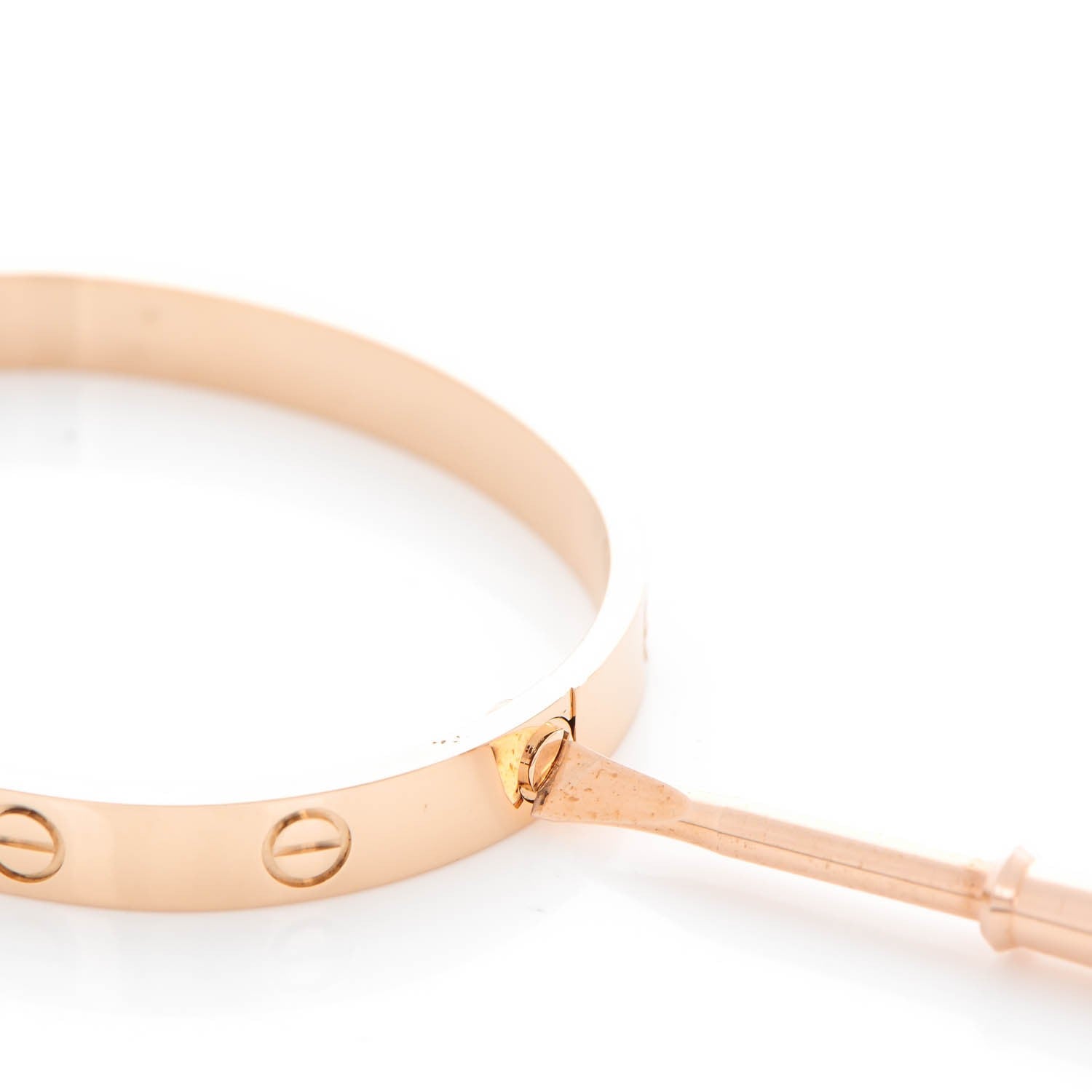 Cartier 18K Pink Gold LOVE Bracelet 16 5 of 5