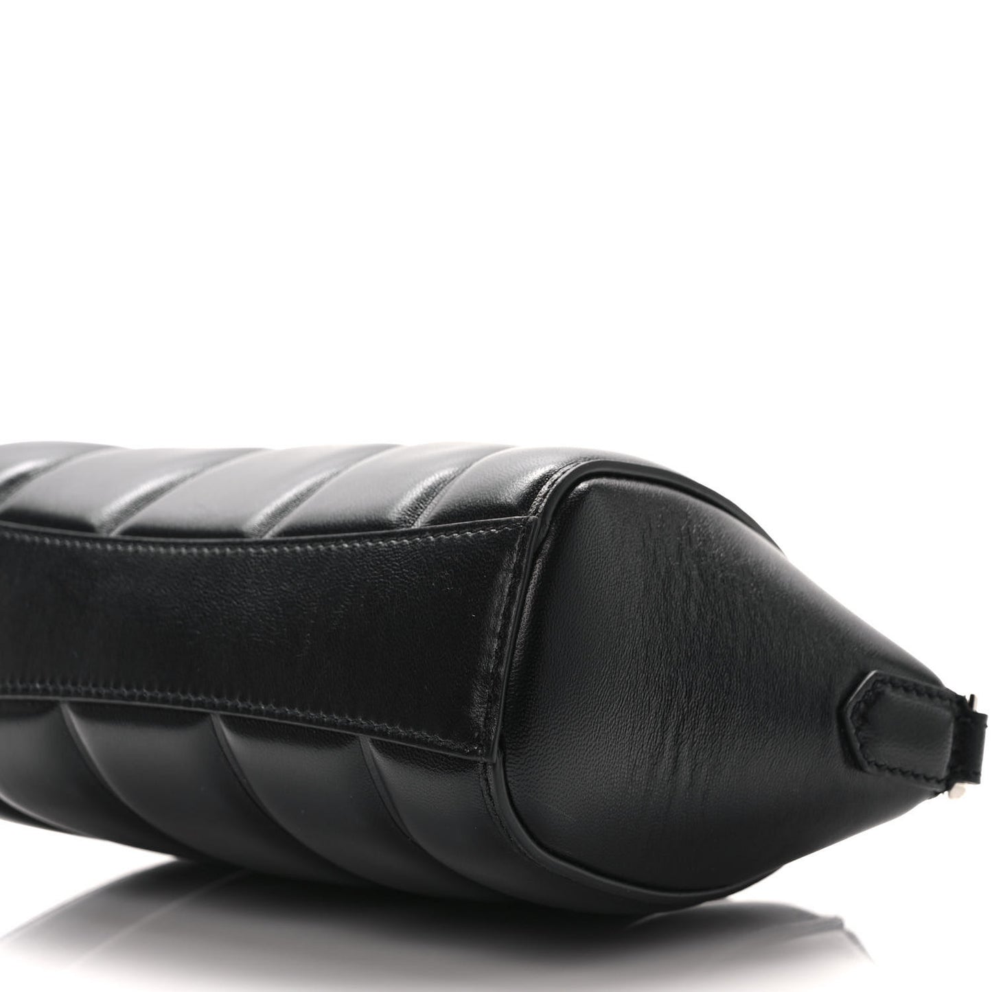 Lambskin XS Lock Antigona Shoulder Bag Black