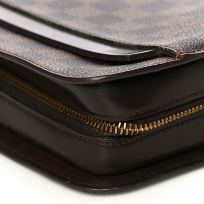 Louis Vuitton Damier Ebene Pochette Saint Louis Clutch 10 of 12