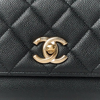 Chanel Caviar Quilted Mini Business Affinity Flap Black 9 of 12