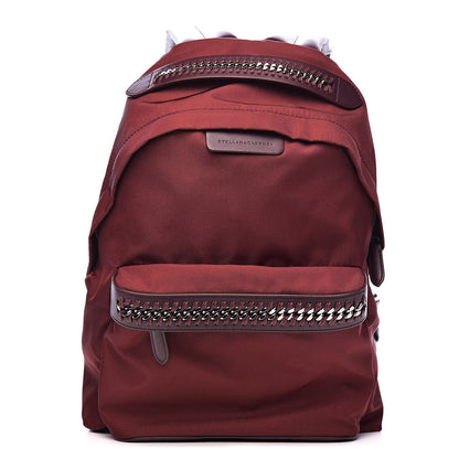Stella McCartney Nylon GO Backpack Burgundy 1 of 10
