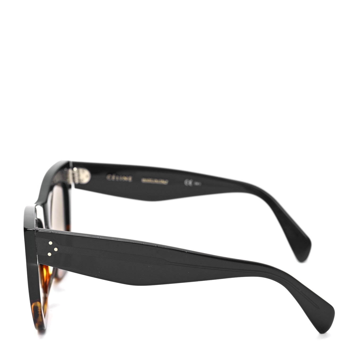 Celine Catherine Sunglasses CL 41098/F/S Black Havana 3 of 6