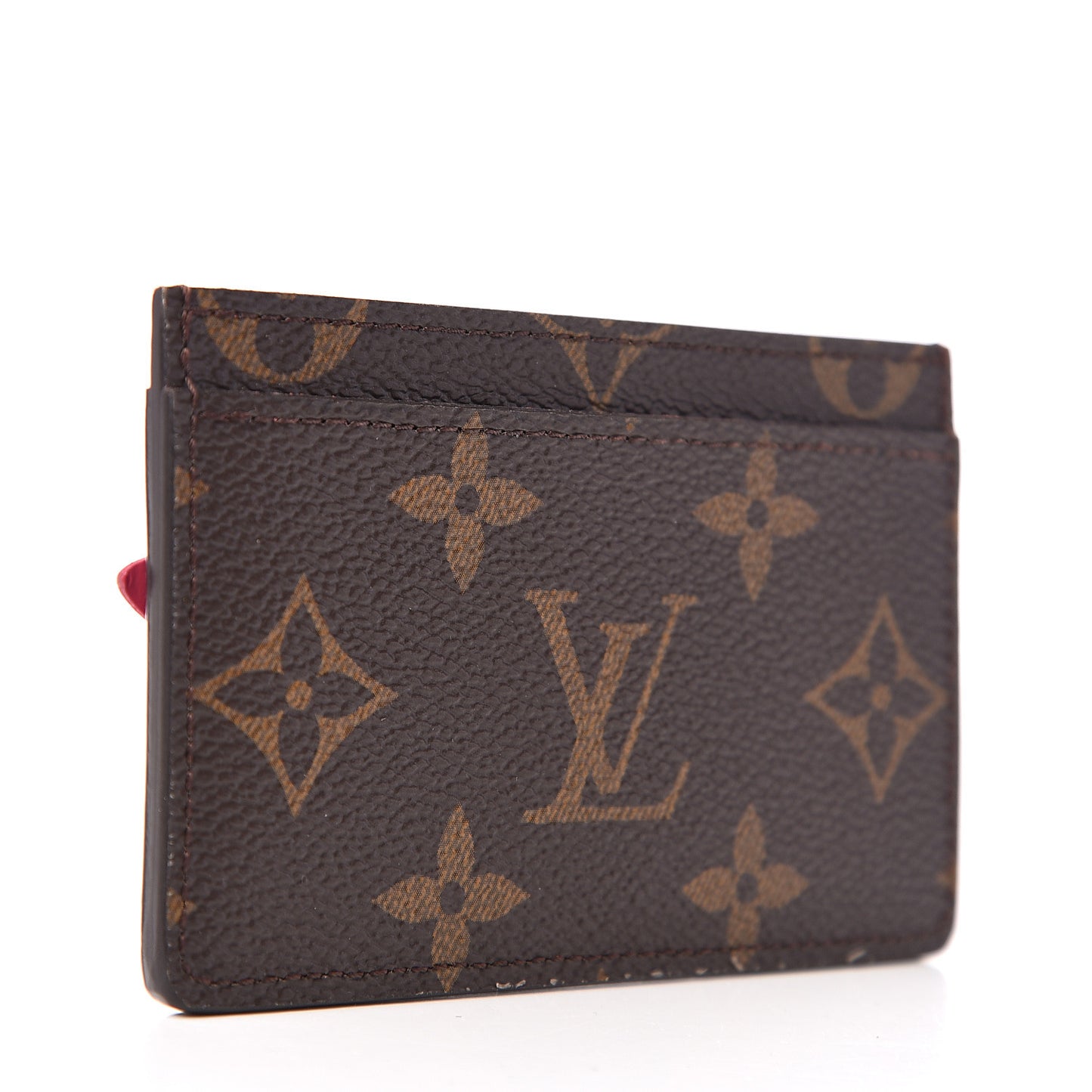 Monogram Lovely Birds Card Holder