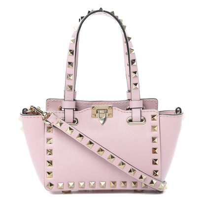 Valentino Garavani Vitello Micro Rockstud Tote Cipria 1 of 14