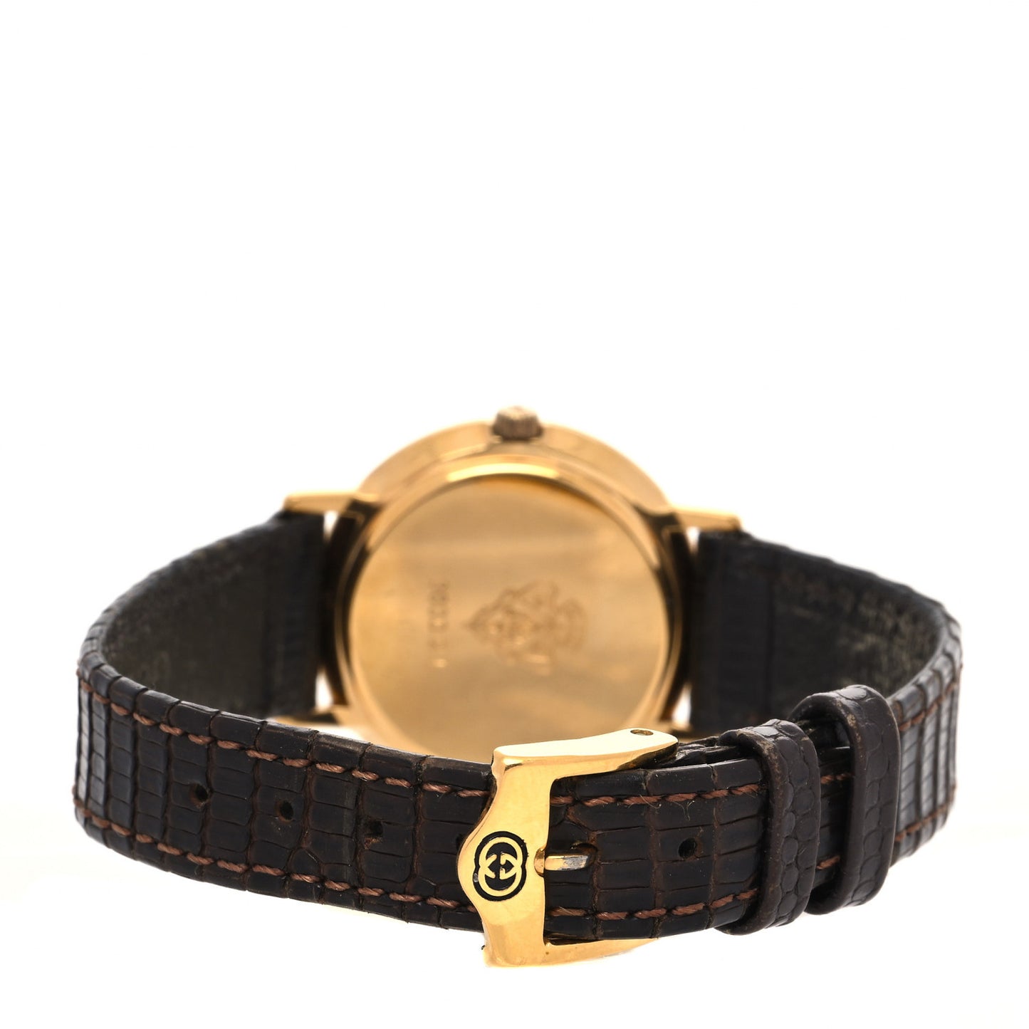 Stainless Steel Lizard 26mm 3000L Quartz Watch Gold