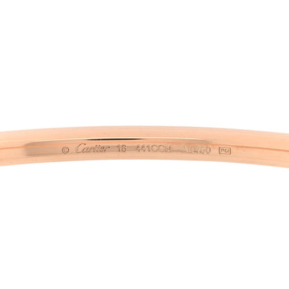 Cartier 18K PInk Gold Diamond Etincelle de Cartier Bangle Bracelet 16 3 of 3