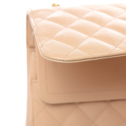Chanel Caviar Quilted Jumbo Double Flap Beige Clair 11 of 18