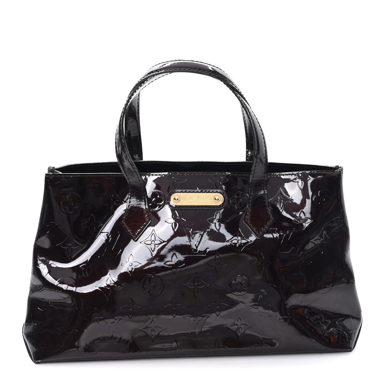 Louis Vuitton Vernis Wilshire PM Amarante 1 of 9