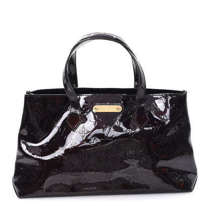 Louis Vuitton Vernis Wilshire PM Amarante 1 of 9