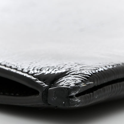 Saint Laurent Texturized Patent Monogram iPad Case Black 8 of 10