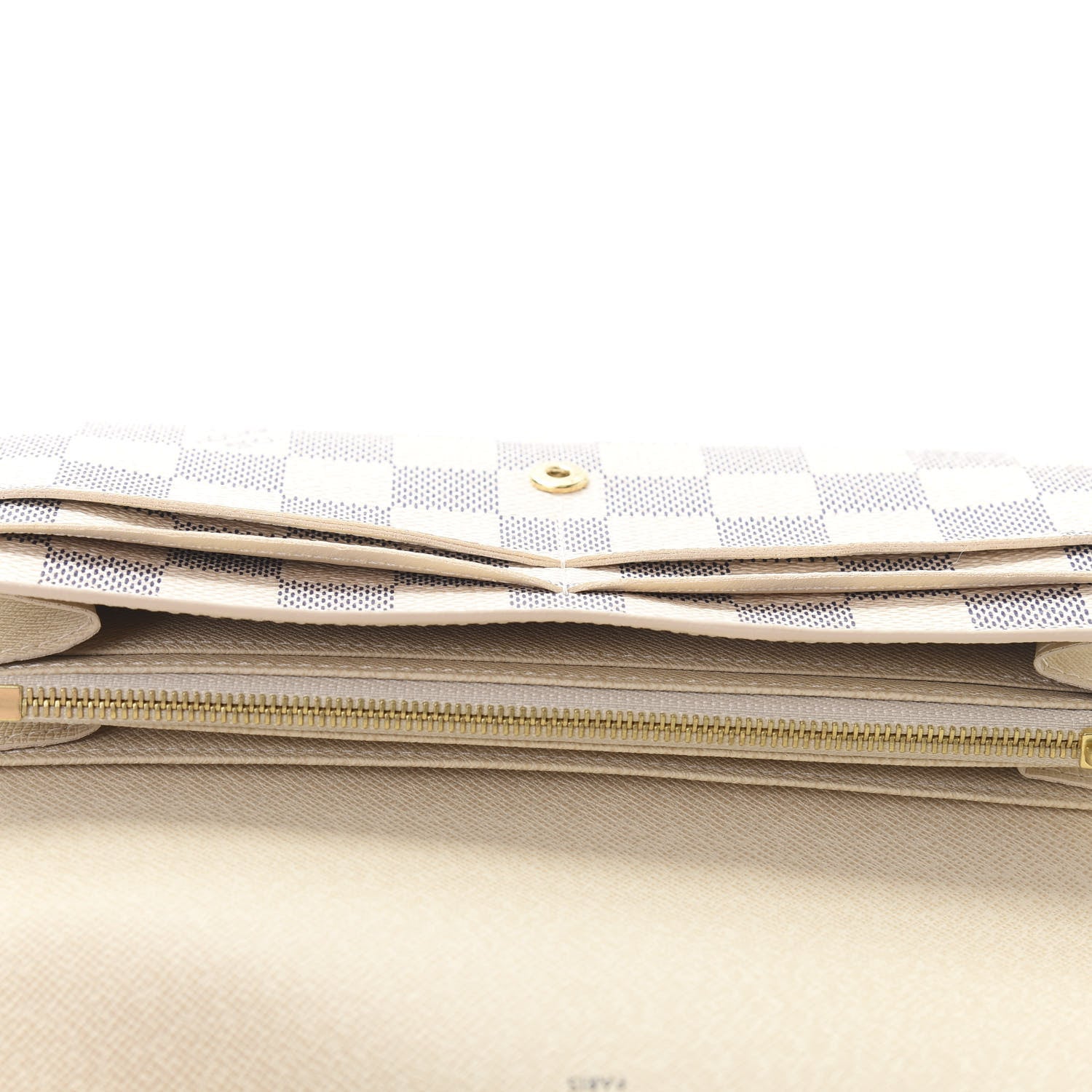 Louis Vuitton Damier Azur Sarah Wallet NM 8 of 10