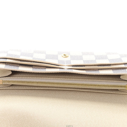 Louis Vuitton Damier Azur Sarah Wallet NM 8 of 10