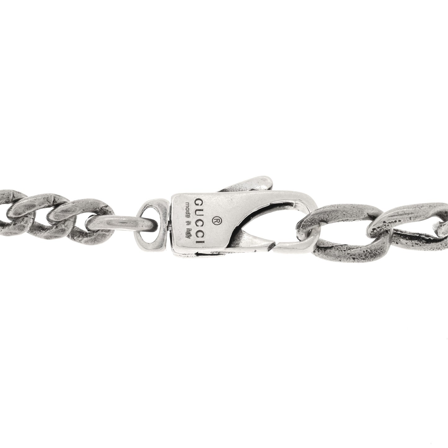 Sterling Silver Enamel Tag Pendant Necklace Green