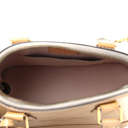 Louis Vuitton Vernis Alma BB Noisette 5 of 11