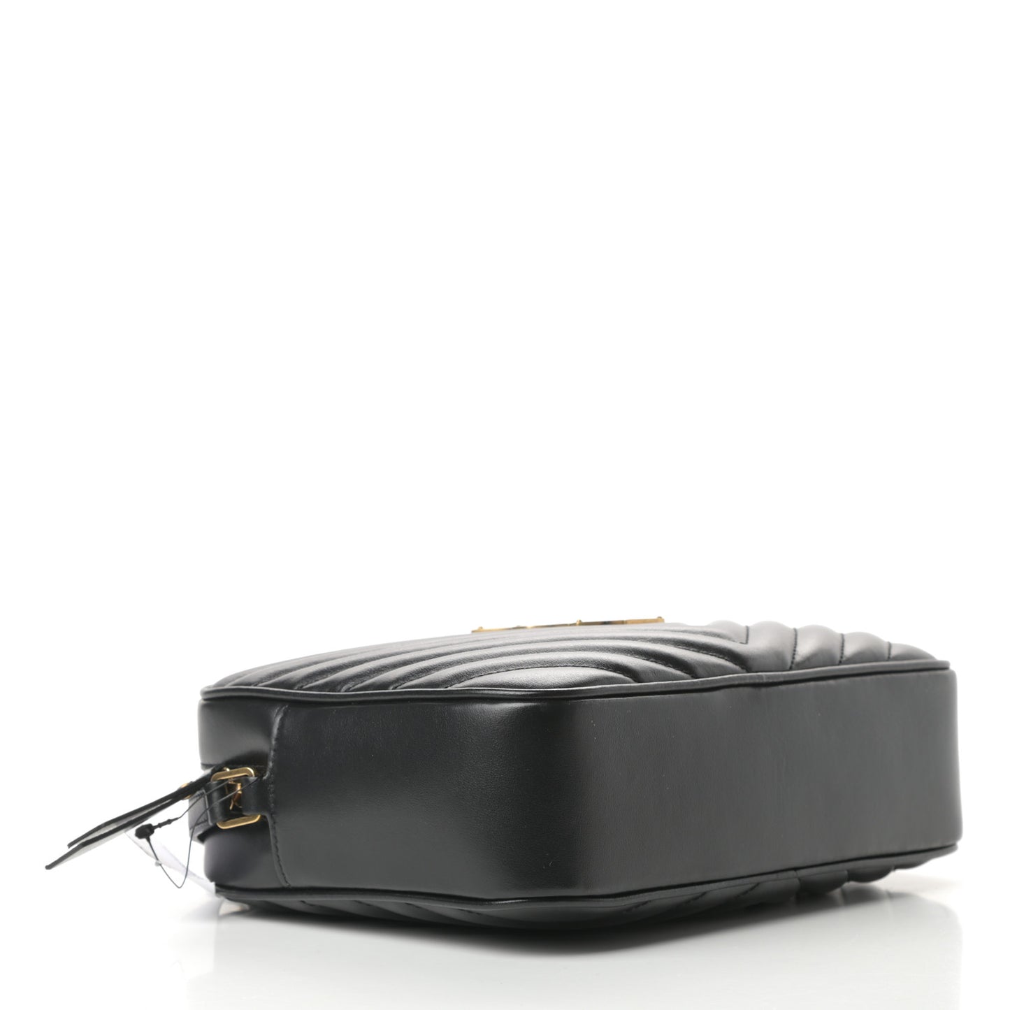 Calfskin Matelasse Monogram Lou Camera Bag Black
