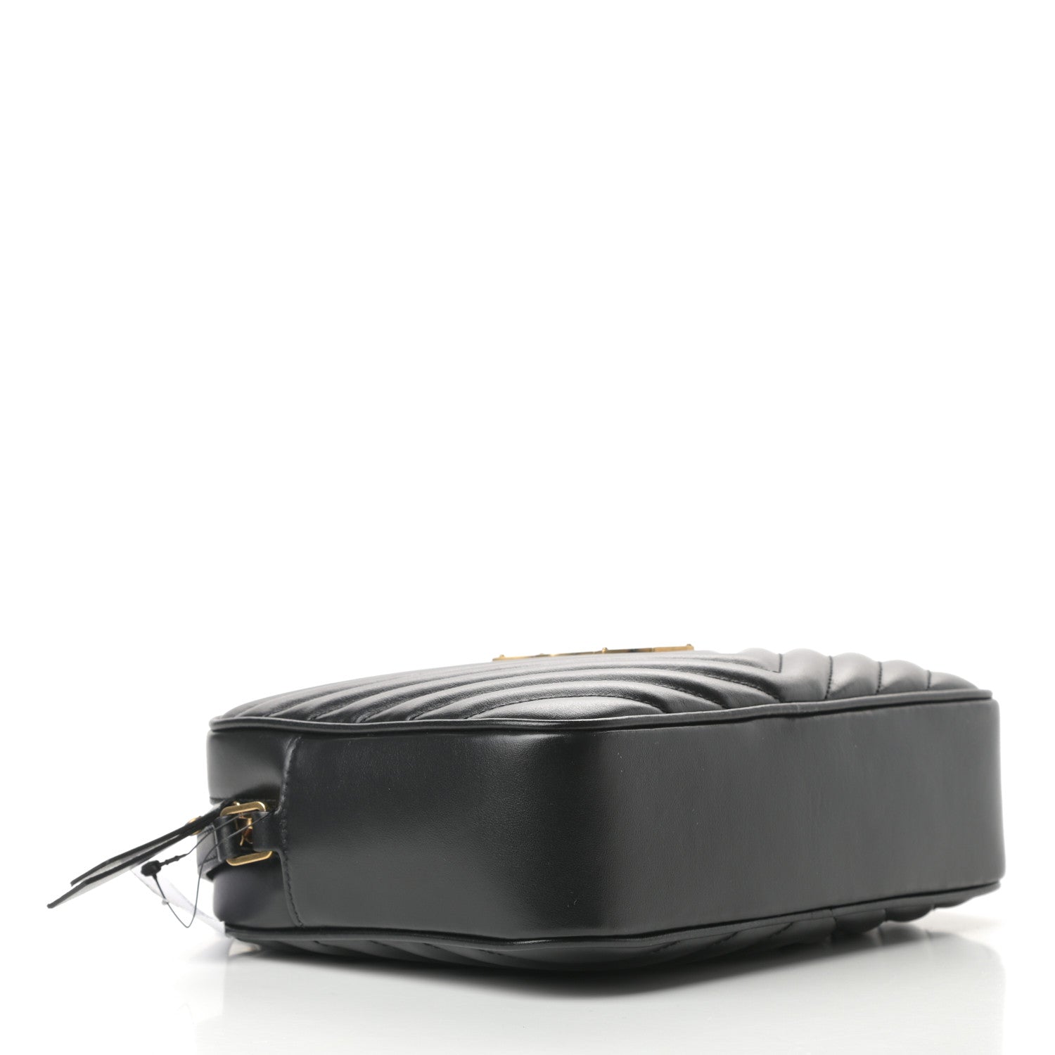 Saint Laurent Calfskin Matelasse Monogram Lou Camera Bag Black 3 of 9