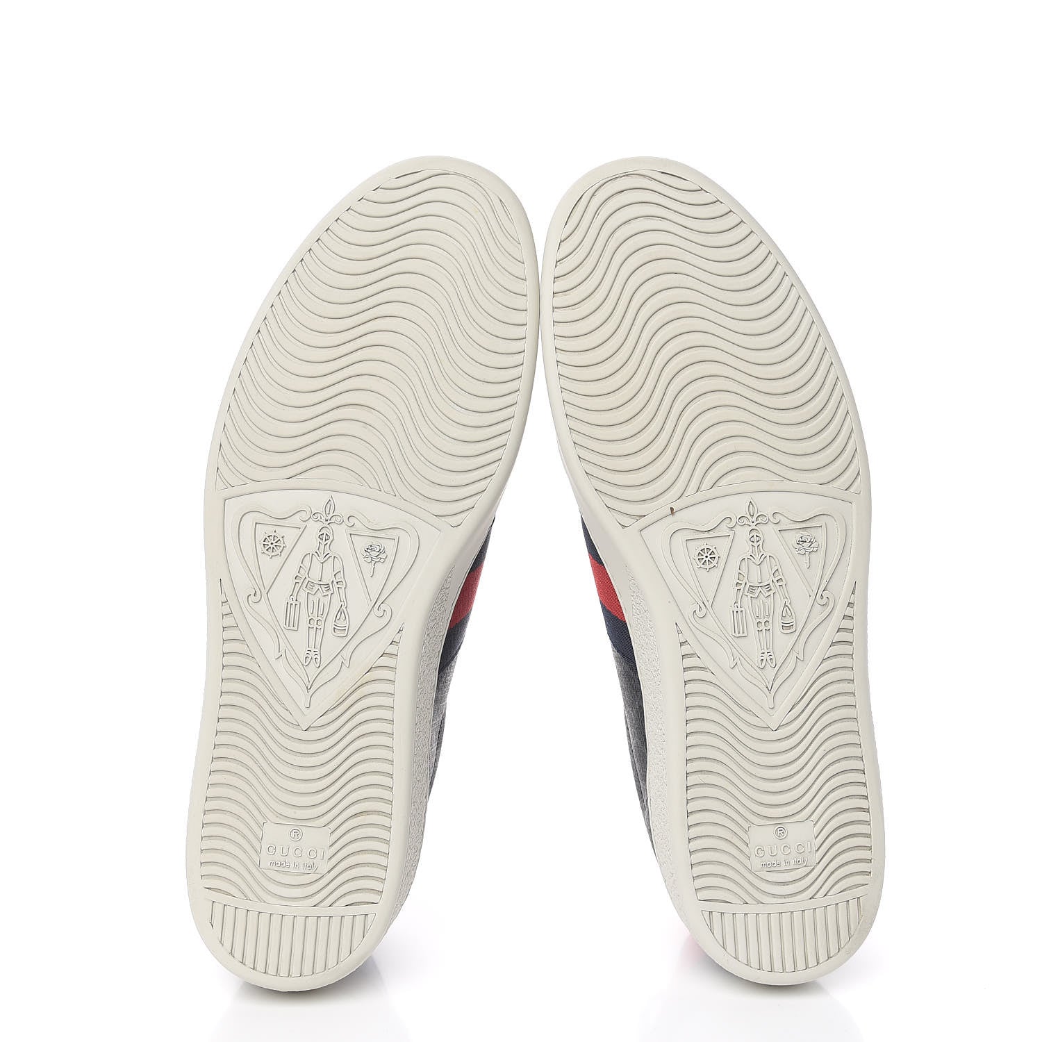 Gucci GG Supreme Monogram Ayers Web Mens New Ace Sneakers 11 Black 8 of 16