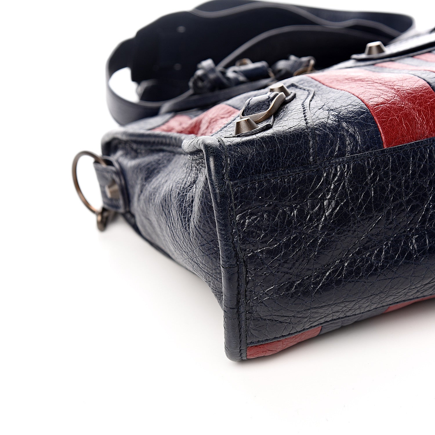 Balenciaga Veau Arena Multicolore Classic Hardware S City Bleu Nuit Rouge 7 of 9