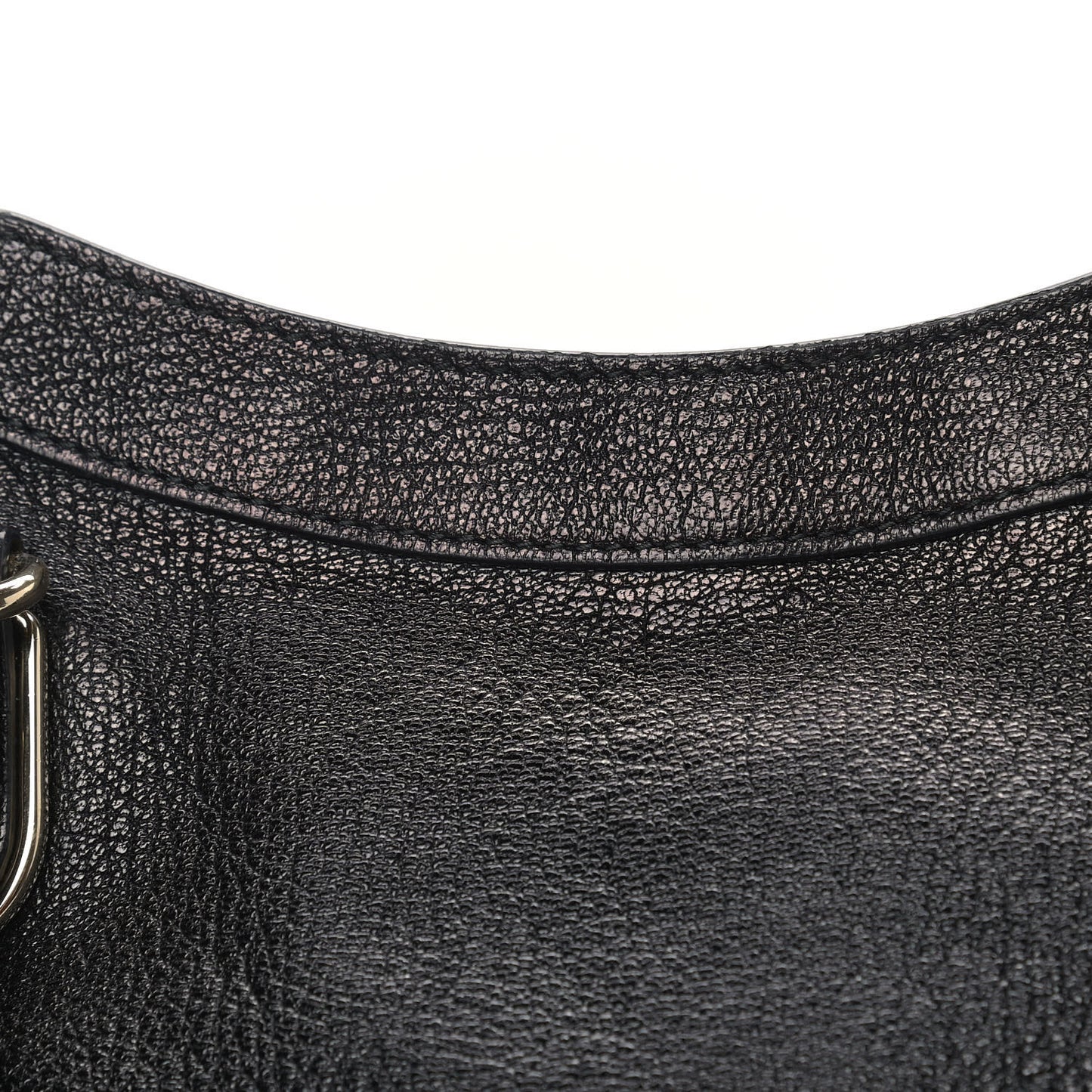 Chevre Gold Metallic Edge Hardware City Black