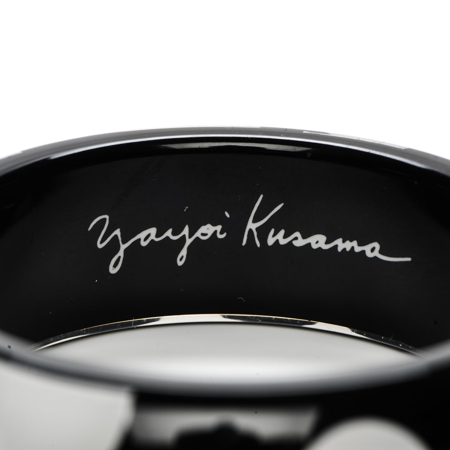 Kusama Infinity Dots Bangle GM Black