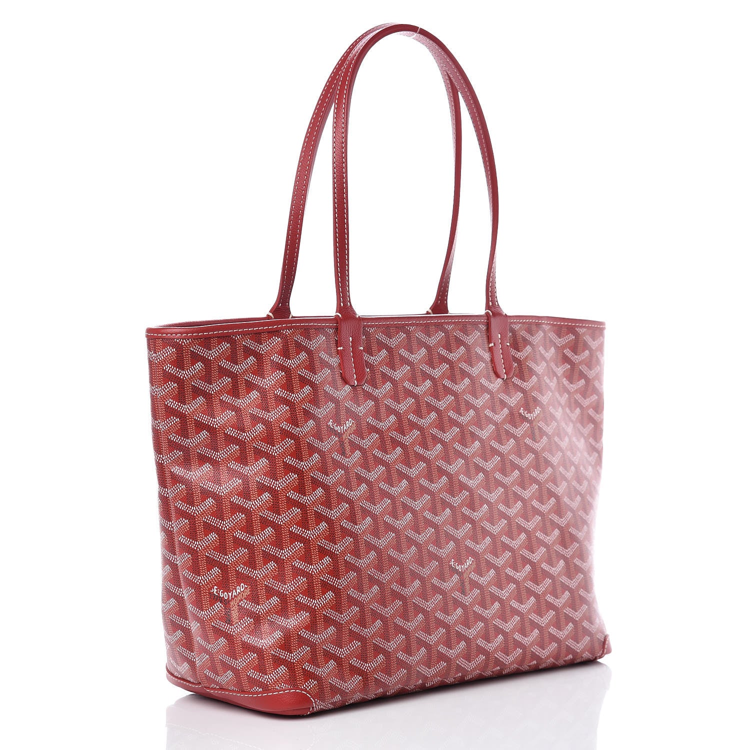 Goyard Goyardine Artois PM Red 3 of 9