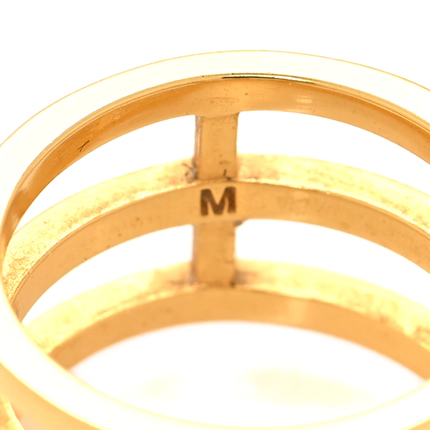 Metal CD Ring M Gold