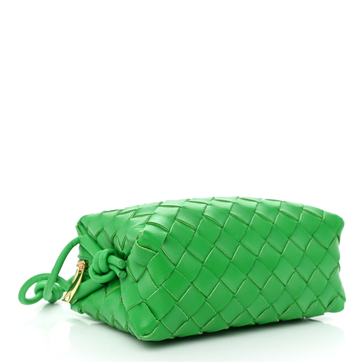 Nappa Intrecciato Mini Loop Camera Bag Parakeet