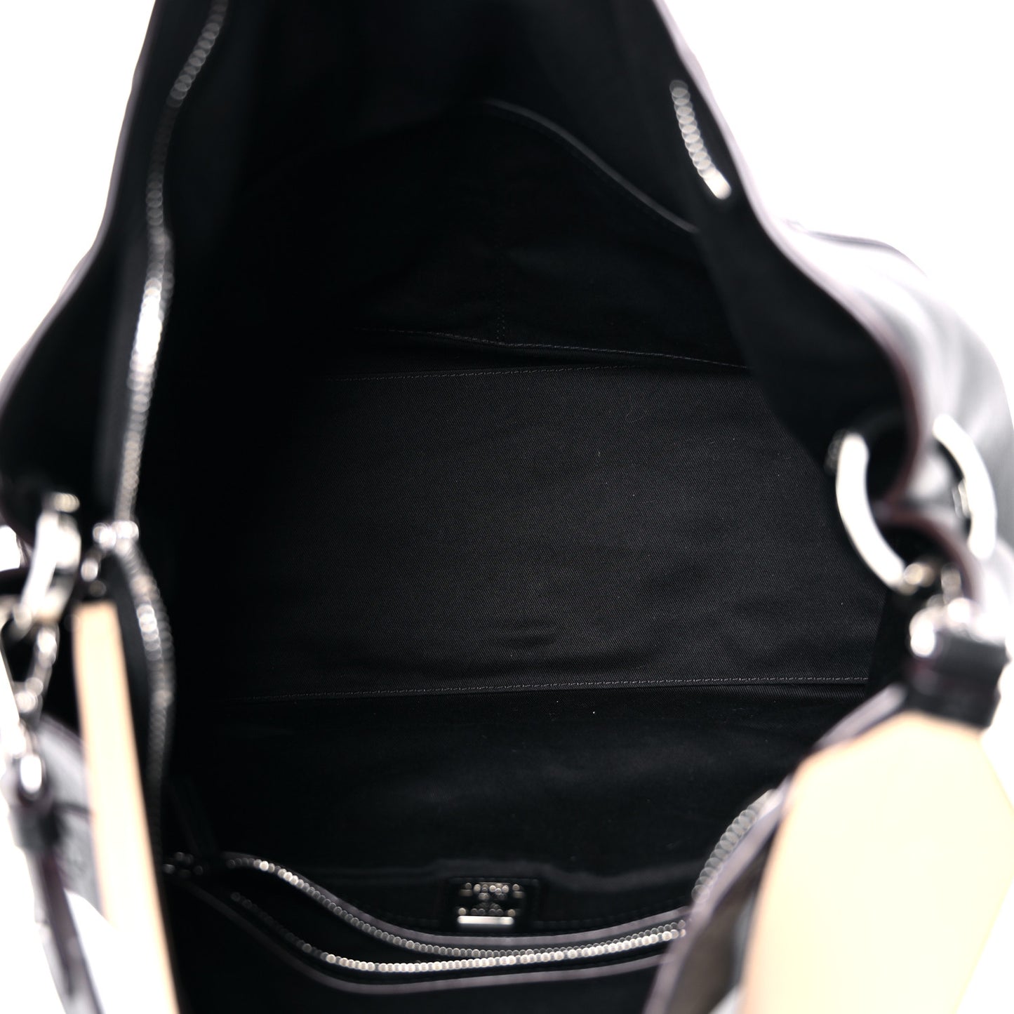 Calfskin Ottomar Large Klara Hobo Black