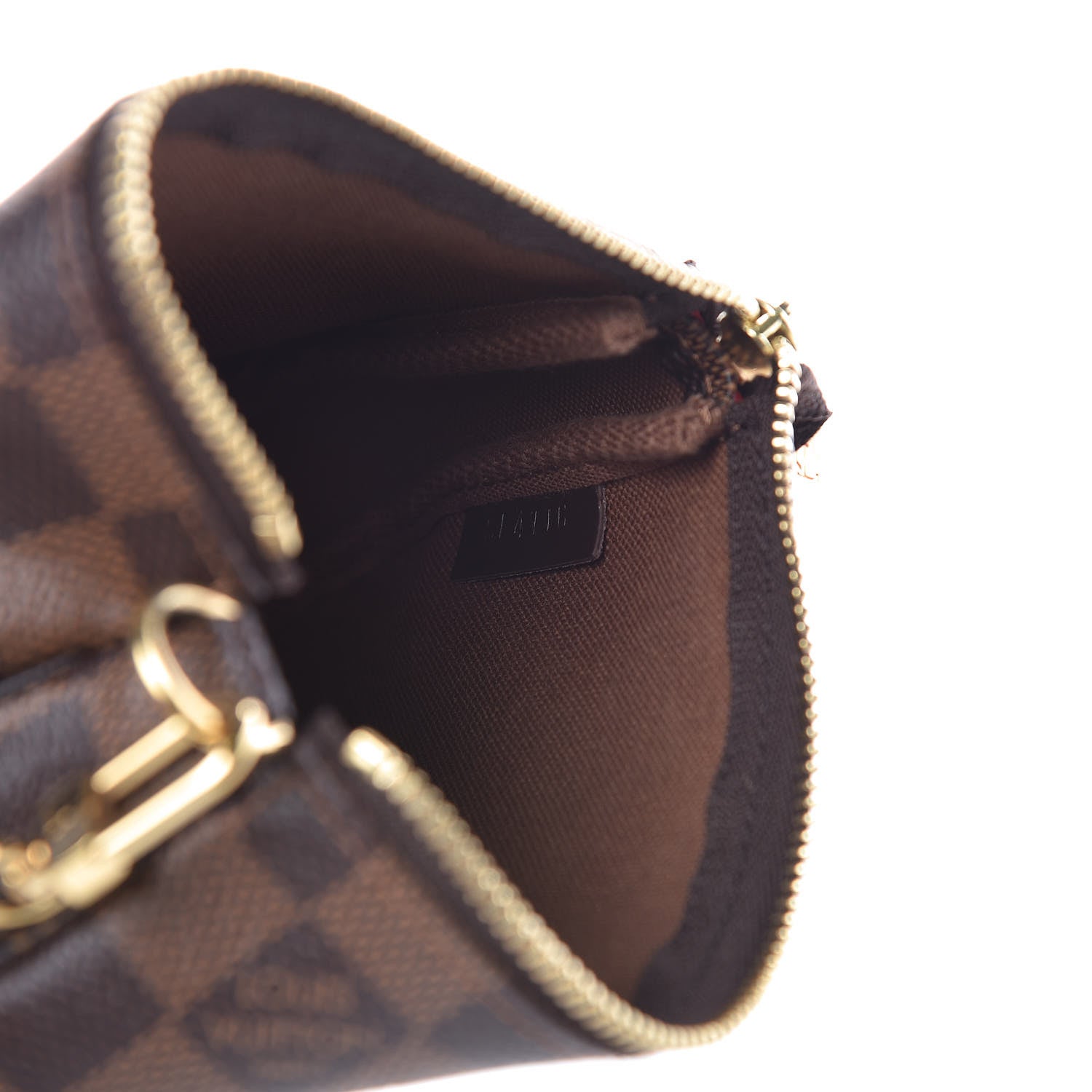 Louis Vuitton Damier Ebene 2016 Christmas Animation Mini Pochette Accessories 6 of 7