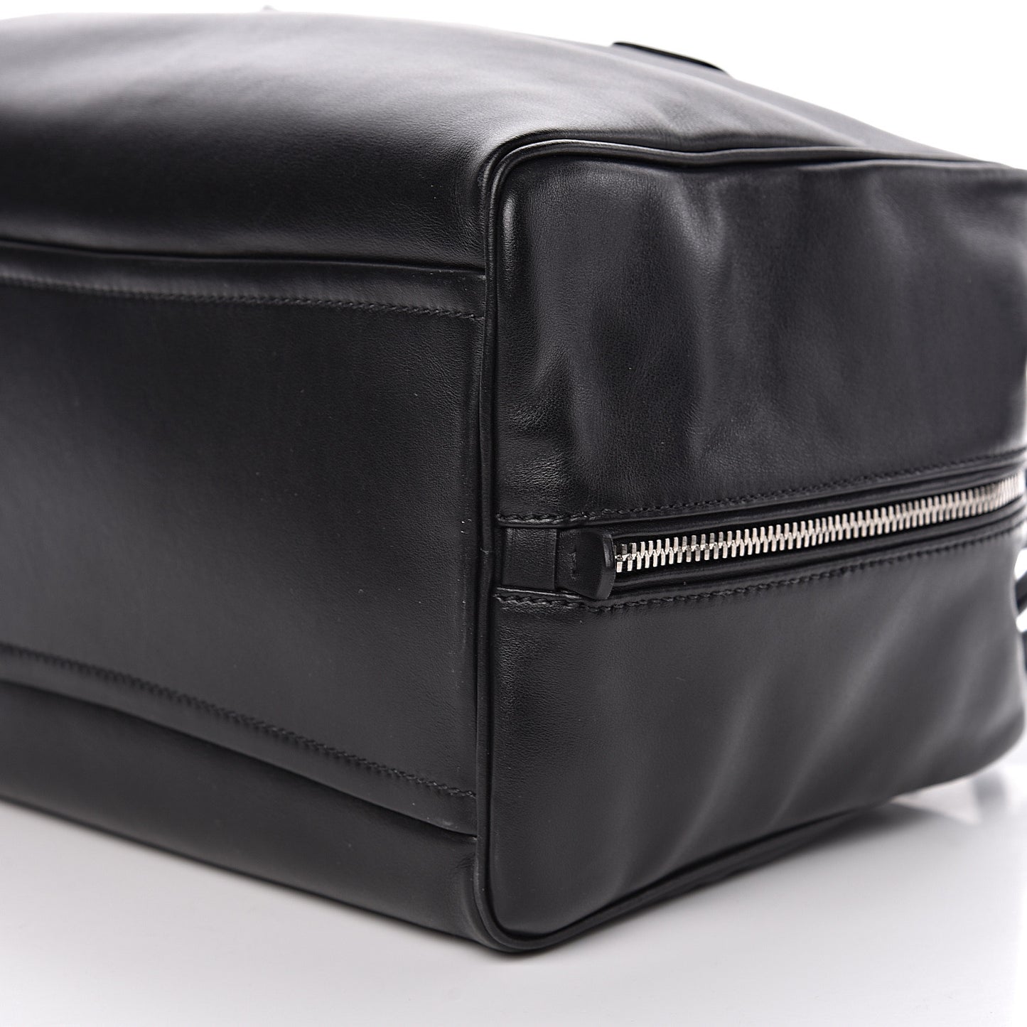 Soft Calf Large Inside Tote Black Mughetto