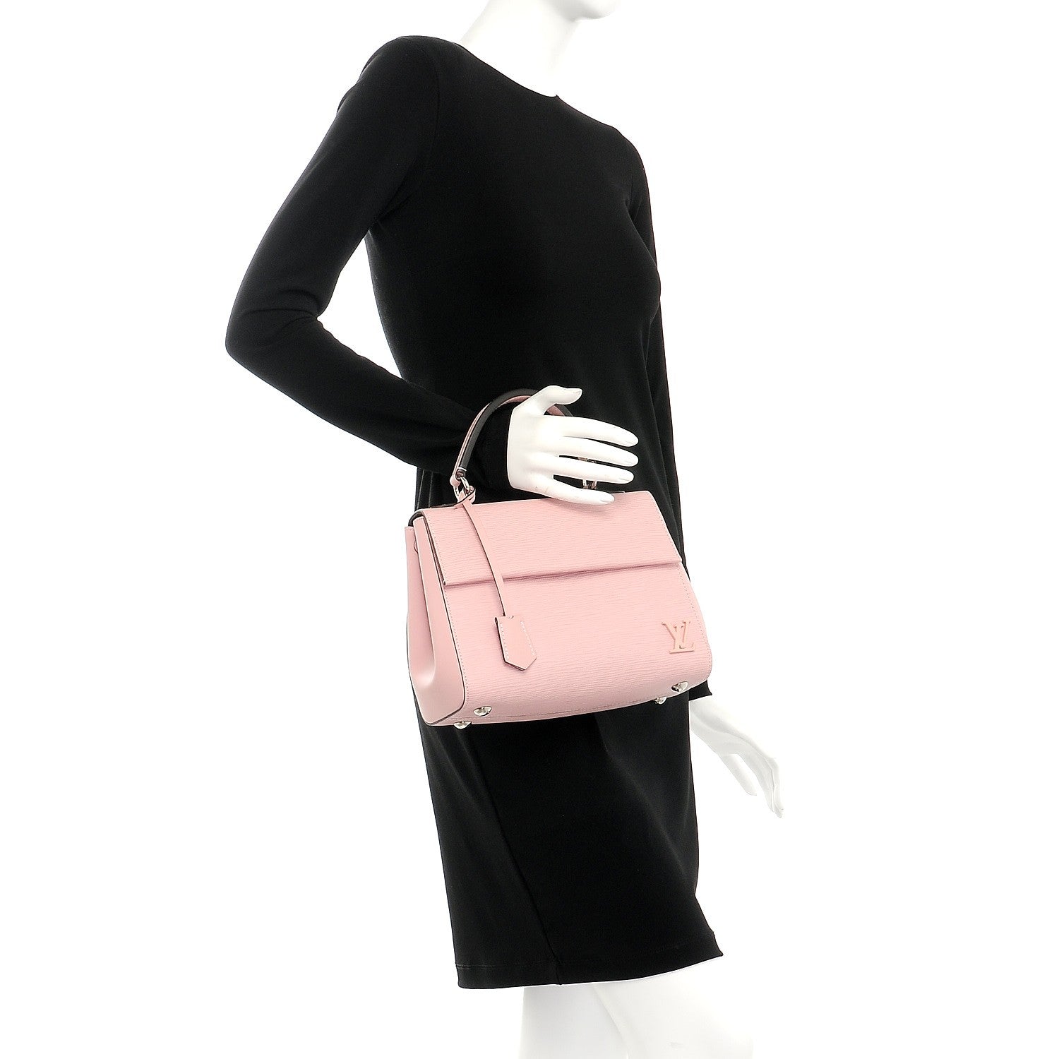 Louis Vuitton Epi Cluny BB Rose Ballerine 3 of 9