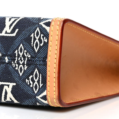 Louis Vuitton Jacquard Since 1854 Toiletry Pouch 26 Blue 10 of 10