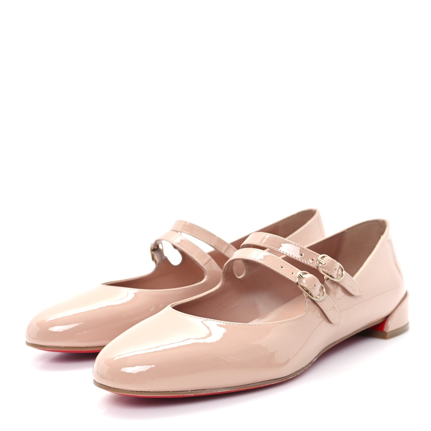 Patent Sweet Jane Flats 40 Nude