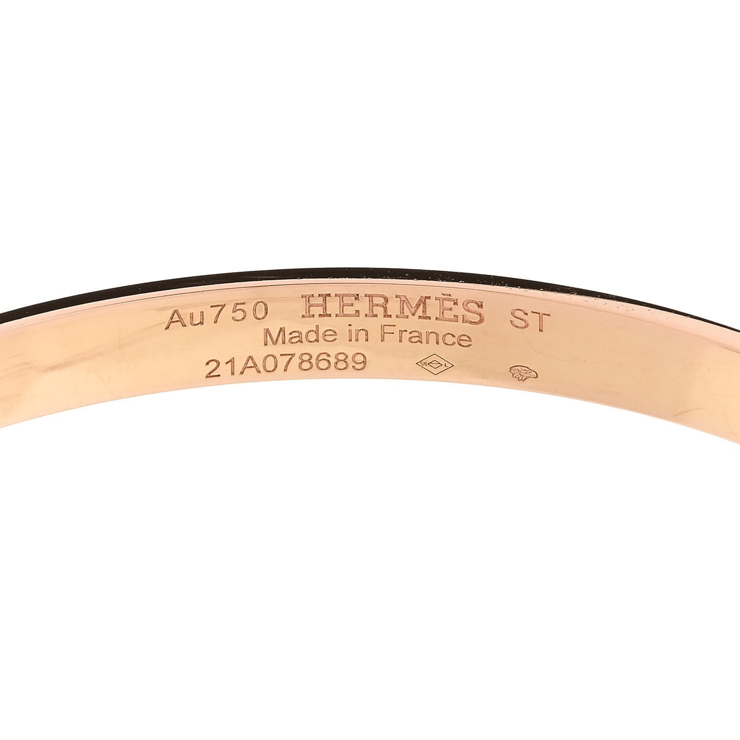 18K Rose Gold Diamond PM Kelly Bracelet ST