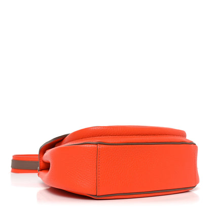 Louis Vuitton Taurillon Marceau Tangerine Taupe 3 of 8