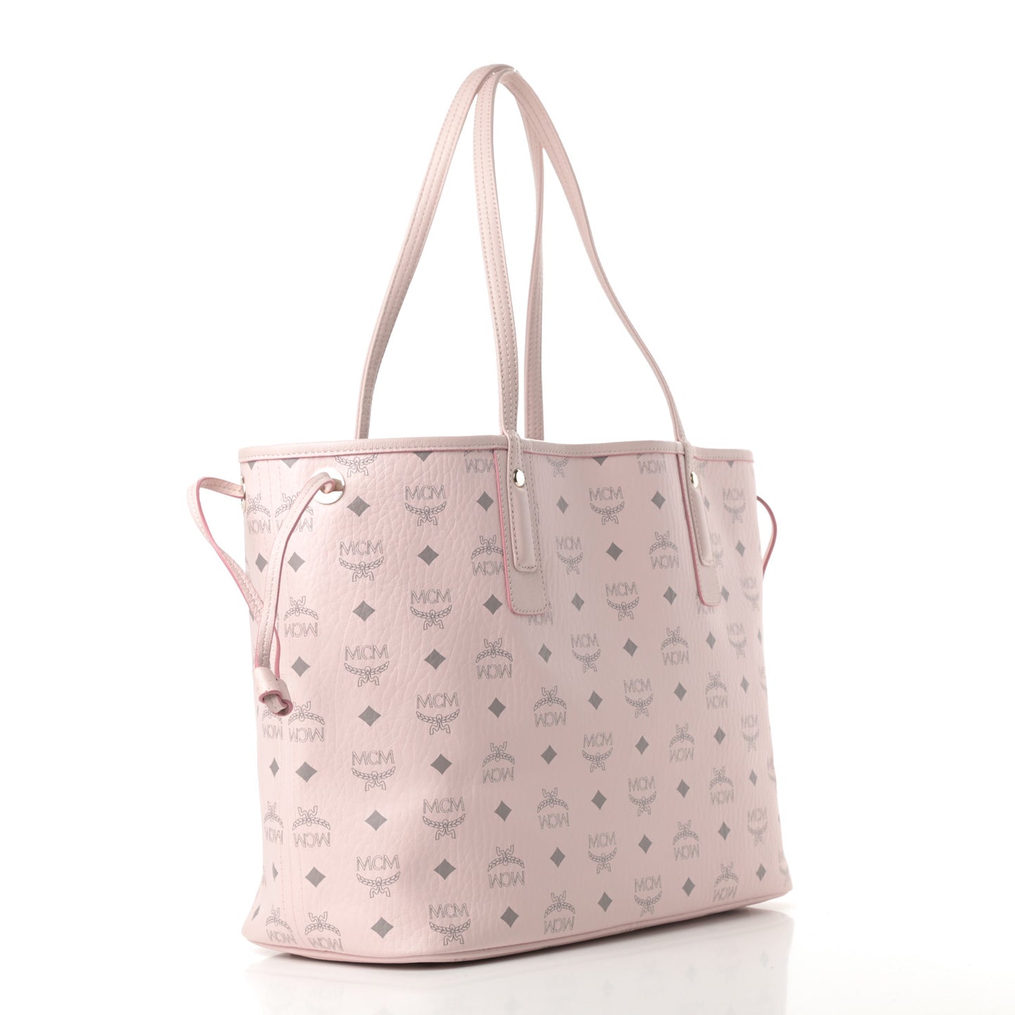 Visetos Medium Liz Reversible Shopper Tote Powder Pink